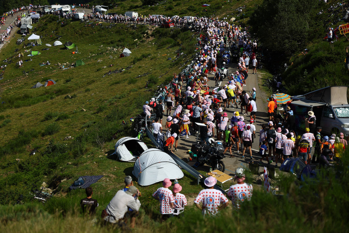 Las mejores imágenes de la 15ª etapa del Tour de Francia