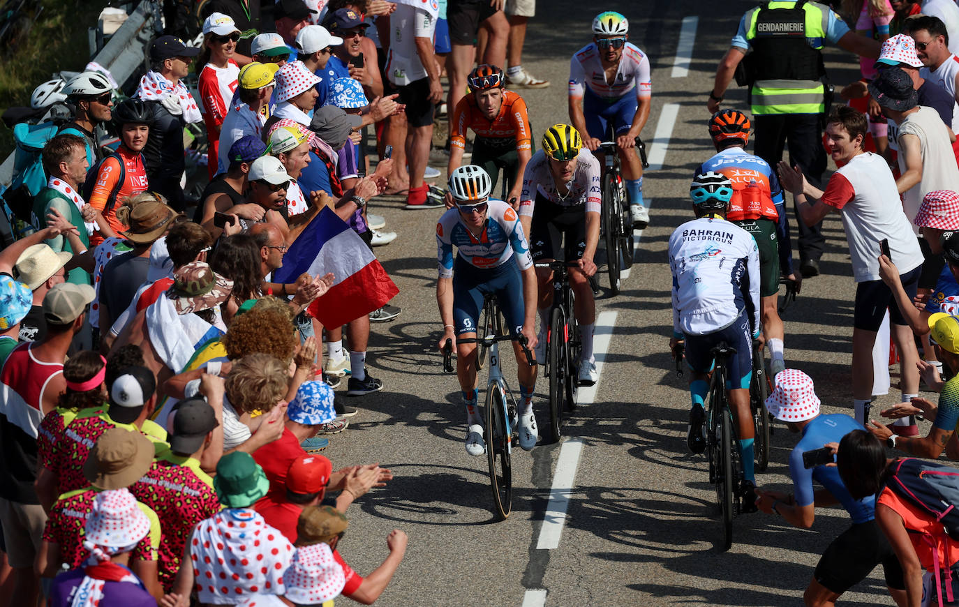 Las mejores imágenes de la 15ª etapa del Tour de Francia