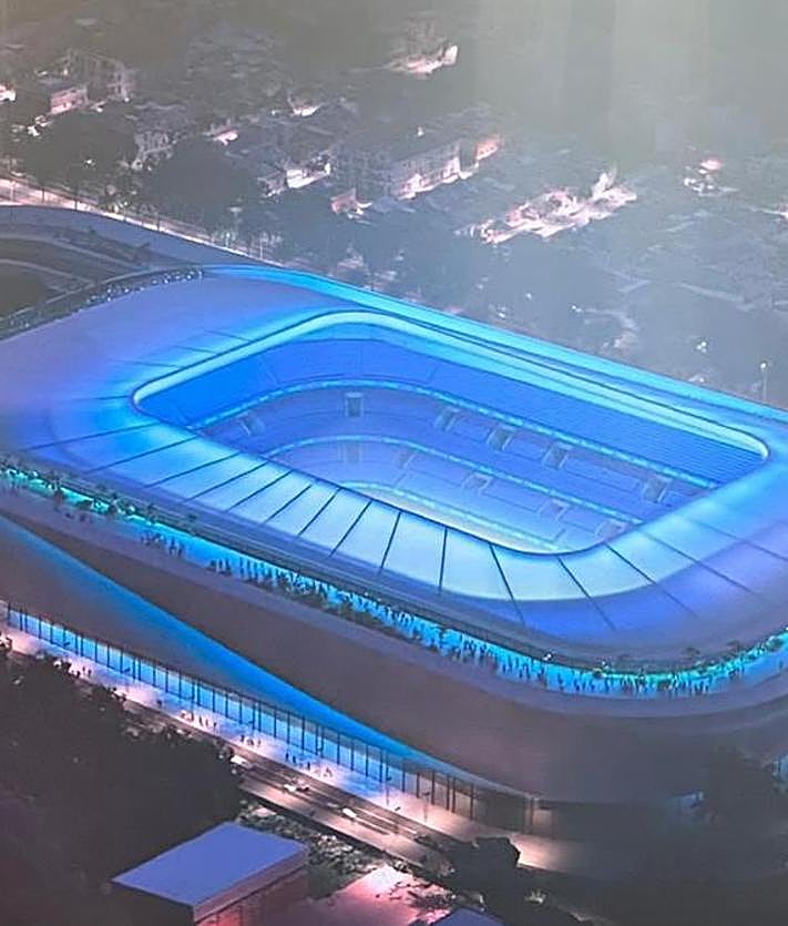 Imagen secundaria 2 - Proyecciones de Riazor, La Romareda y La Rosaleda.