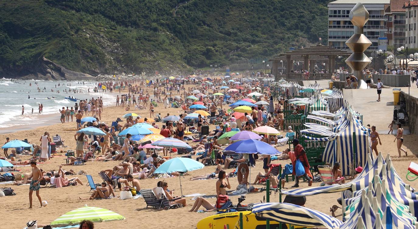 Playa de Zarautz.