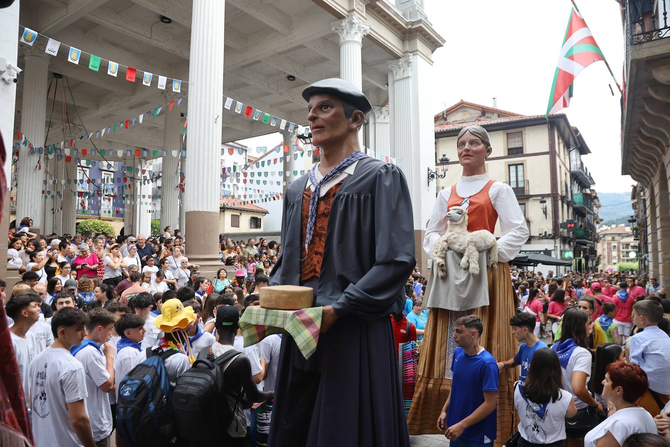 Arrancan las fiestas de Santa Ana en Ordizia