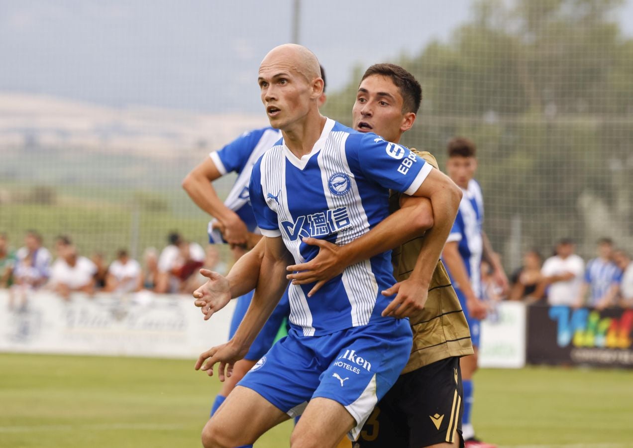 Galería de fotos del amistoso disputado entre Alavés y Real Sociedad en Laguardia