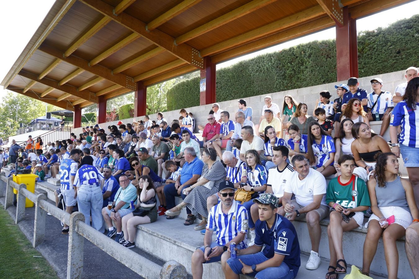 Galería de fotos del amistoso disputado entre Alavés y Real Sociedad en Laguardia