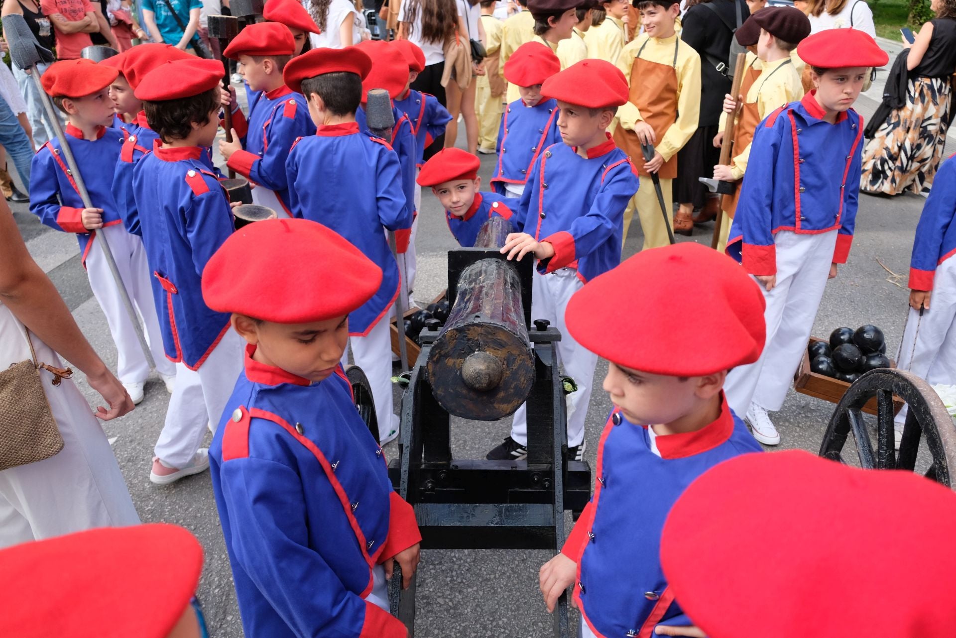 Las fiestas de Santa Ana de Ordizia, en imágenes