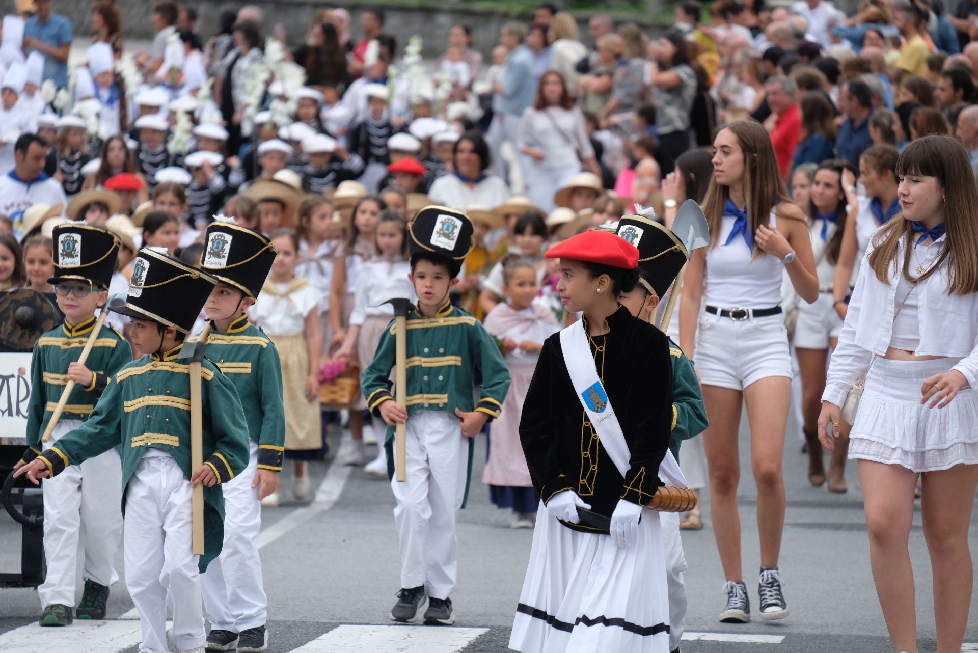 Las fiestas de Santa Ana de Ordizia, en imágenes