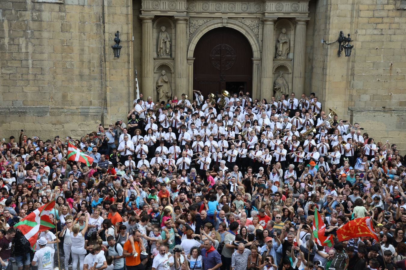 Errenteria da el txupinazo a sus Madalenas