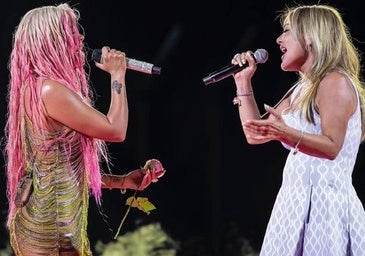 Amaia Montero vuelve a los escenarios de la mano de Karol G