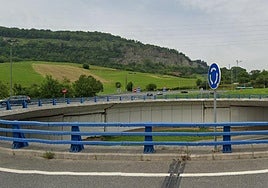 Vista de la rotonda de Mandazubi.