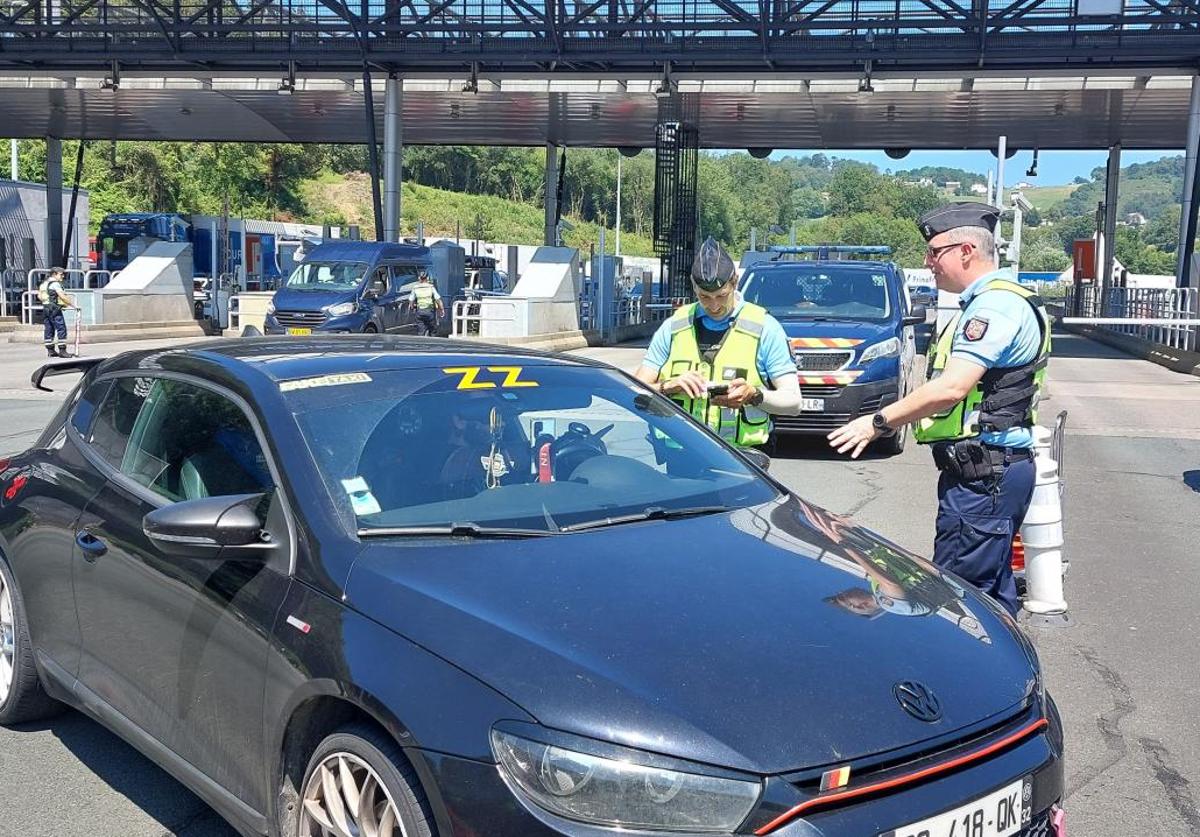 Comienzan en Biriatou los controles de la Gendarmería francesa por los Juegos