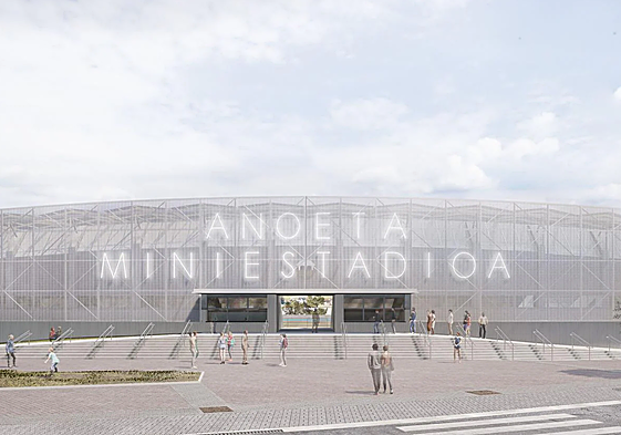 Reconstrucción digital de cómo quedará la fachada exterior y los accesos al nuevo recinto.