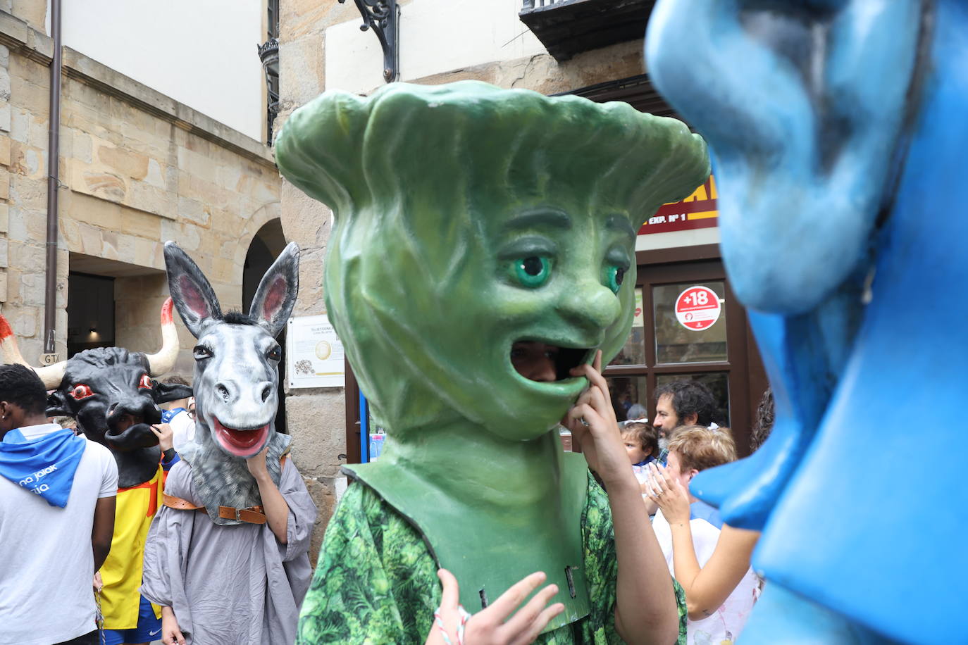 El txupinazo oficial abre las fiestas de Santa Ana en Ordizia