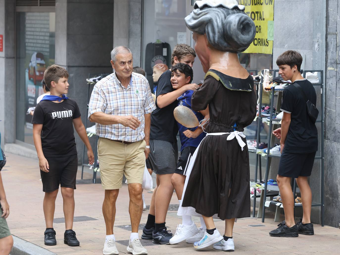 El txupinazo oficial abre las fiestas de Santa Ana en Ordizia