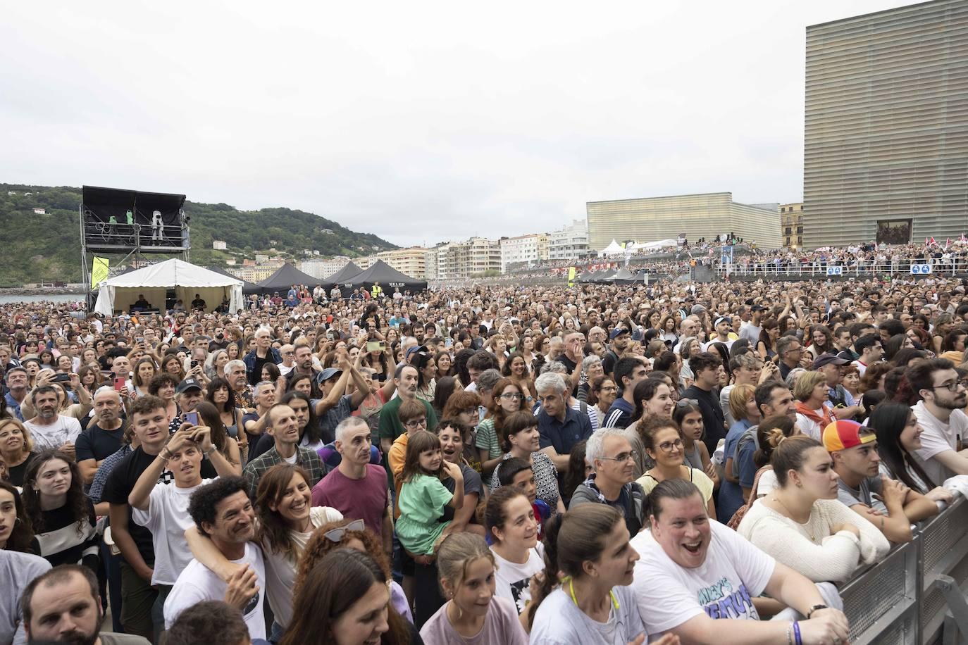 La fiesta del Jazzaldia arranca con Izaro