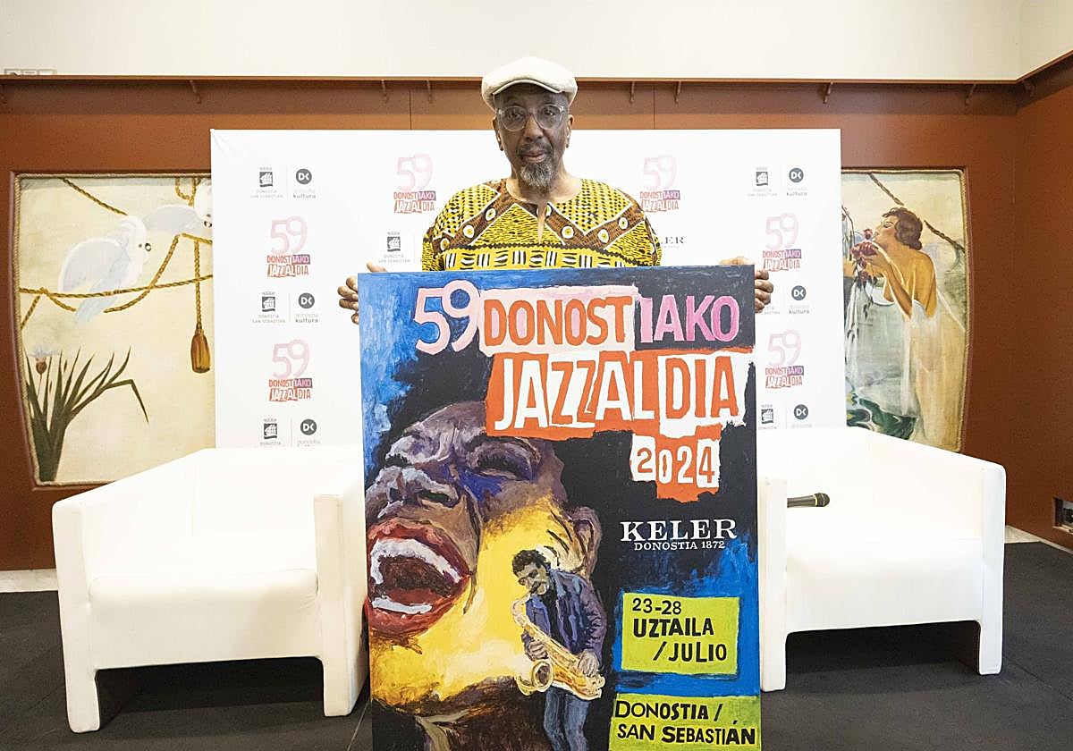 William Parker, este miércoles en Donostia.