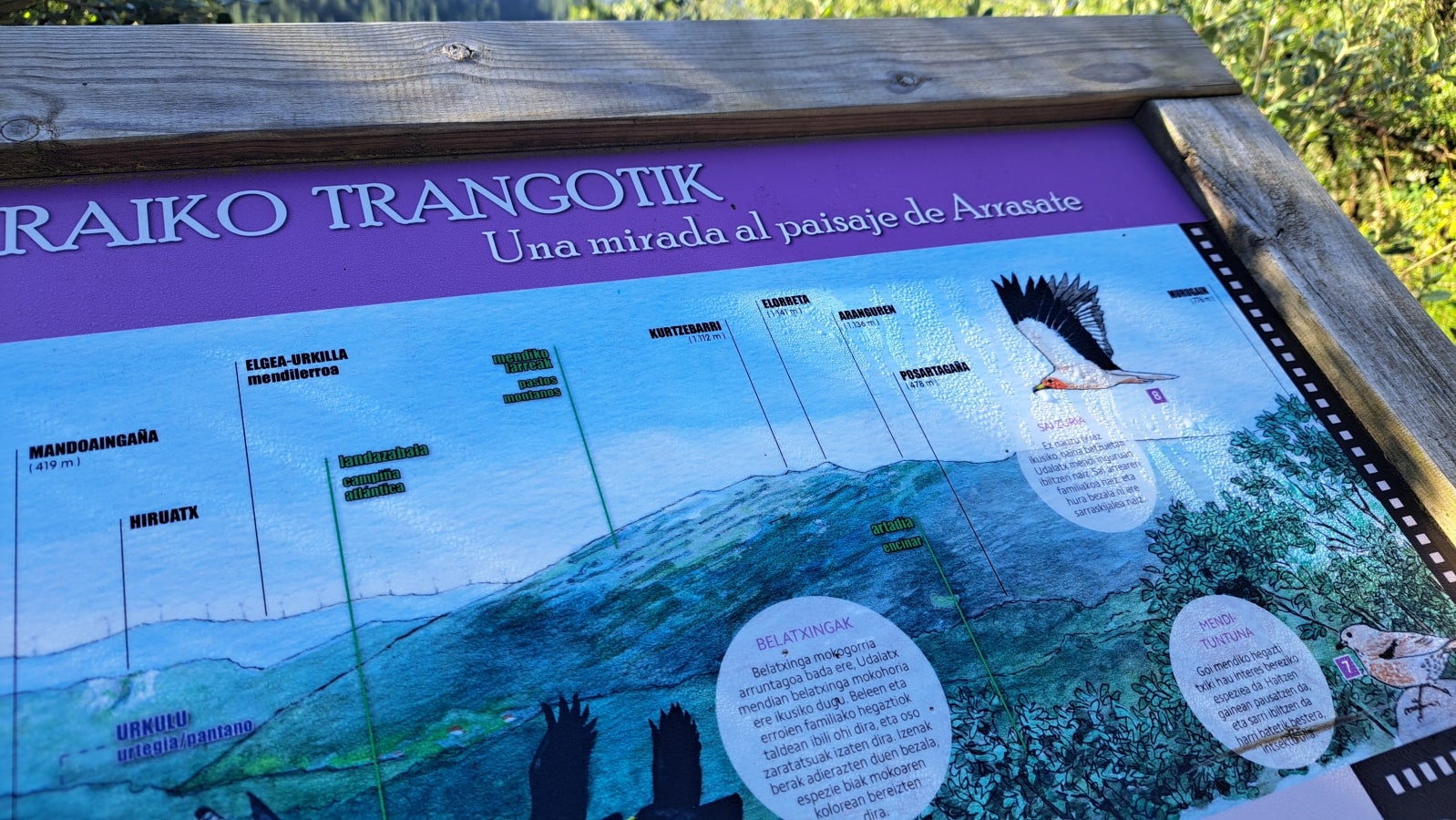 Udalatx, el gran escaparate de la muga