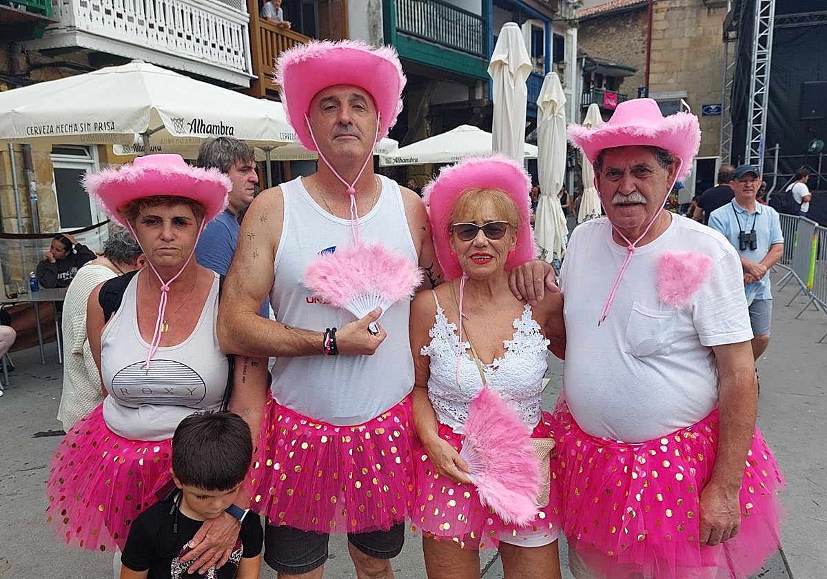 Las imágenes de la celebración de Santa Ana en Donibane