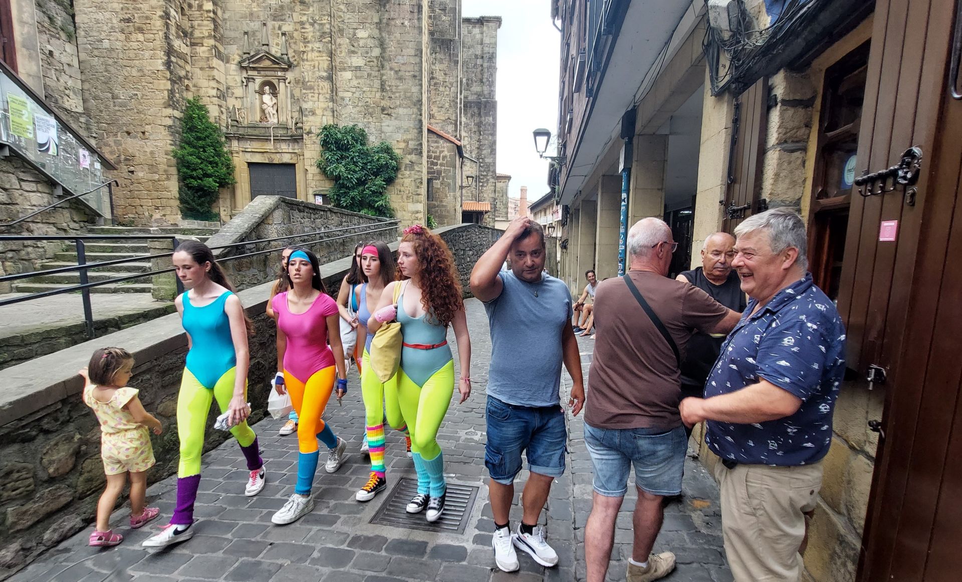 Las imágenes de la celebración de Santa Ana en Donibane