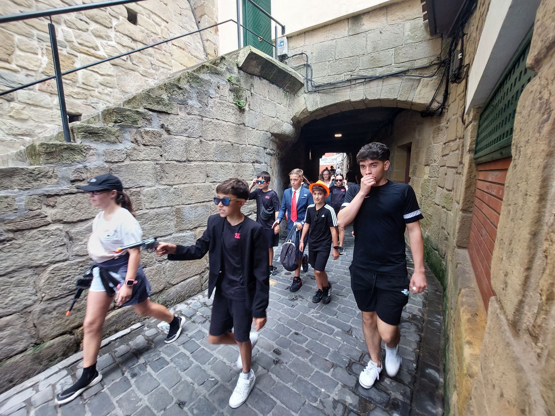 Las imágenes de la celebración de Santa Ana en Donibane