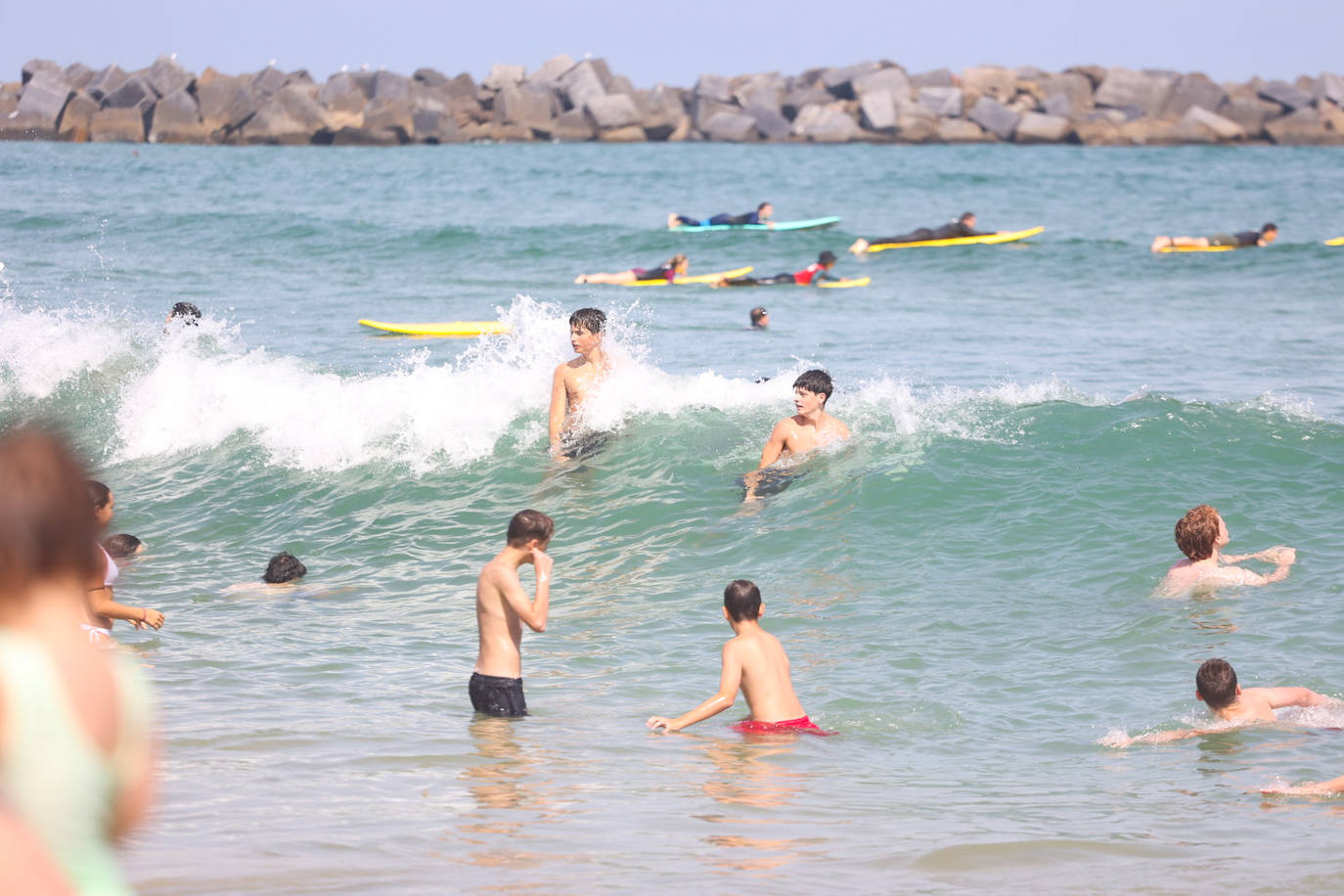 Ola de calor en Gipuzkoa