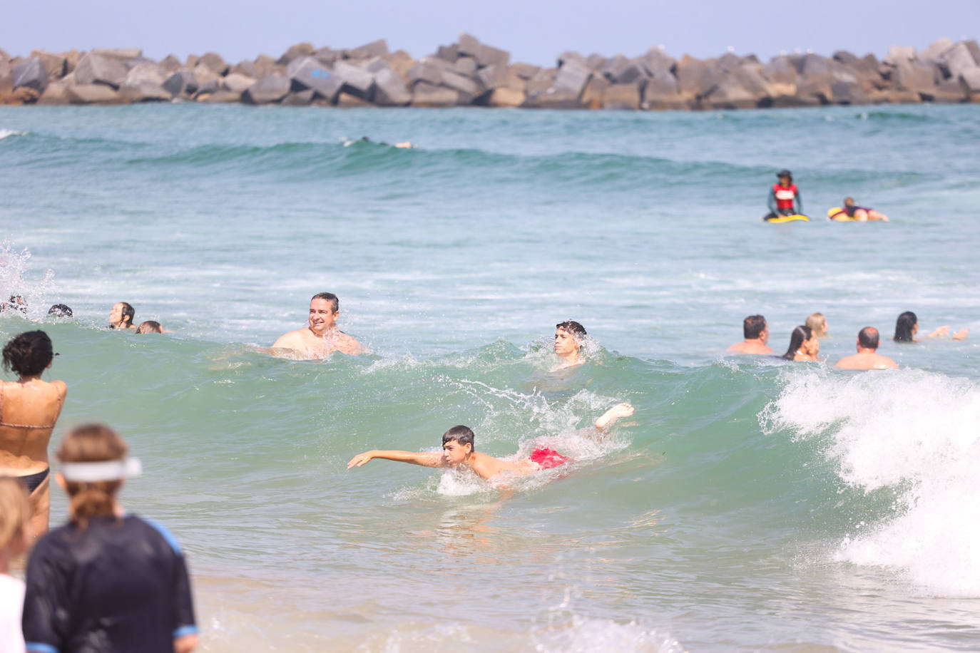 Ola de calor en Gipuzkoa