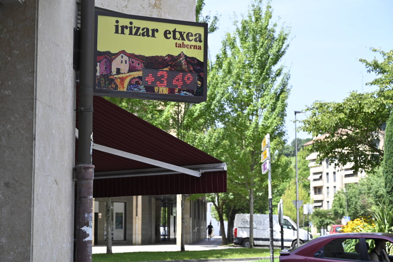 Ola de calor en Gipuzkoa