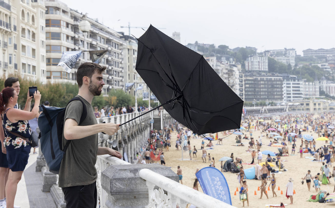 La lluvia da una tregua a la ola de calor