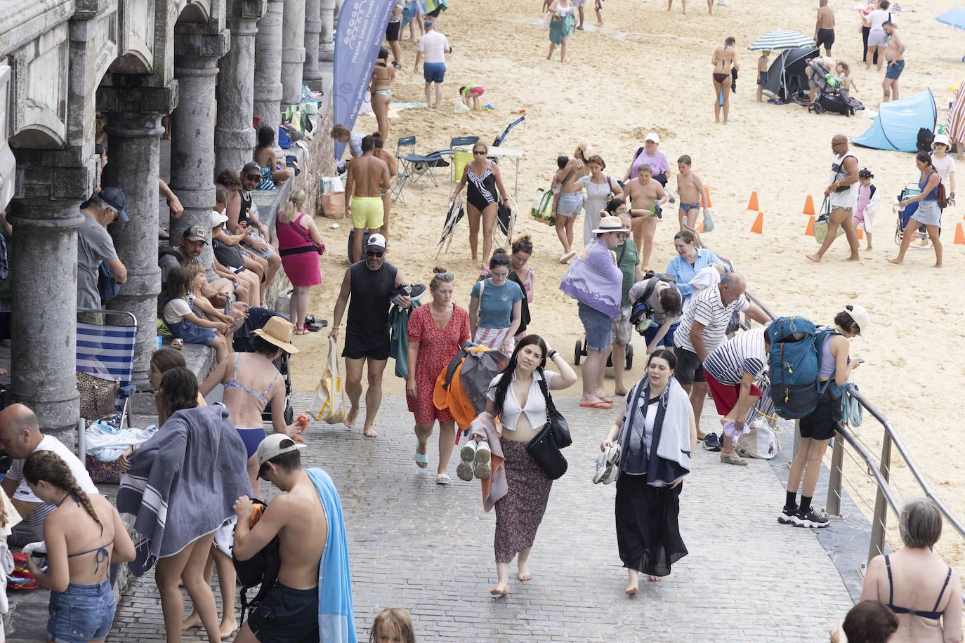 La lluvia da una tregua a la ola de calor