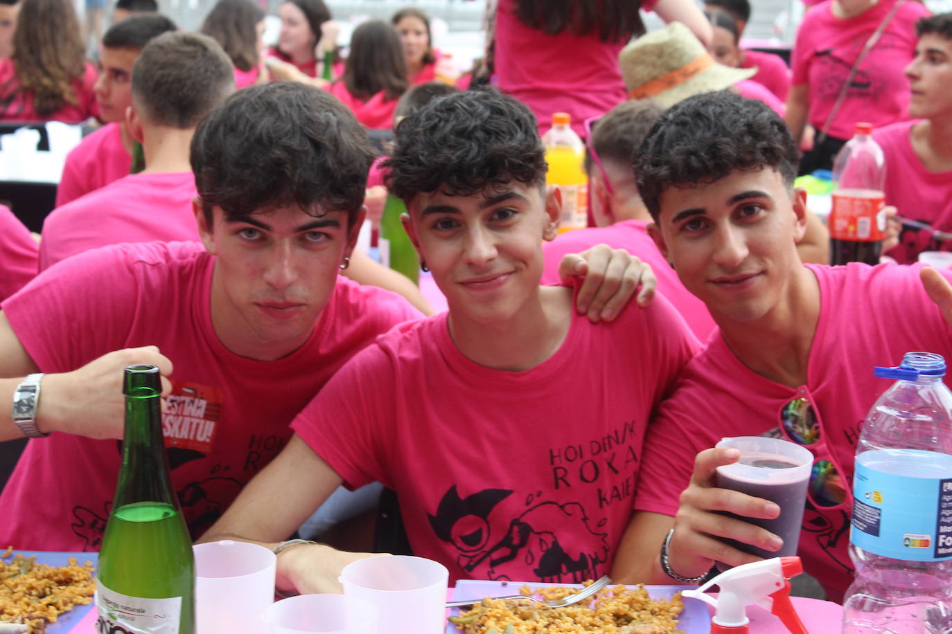 Las mejores imágenes del txupinazo de Azpeitia