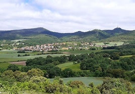 Vista de la localidad de Doroño.