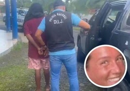 La policía panameña detuvo a dos hombres.