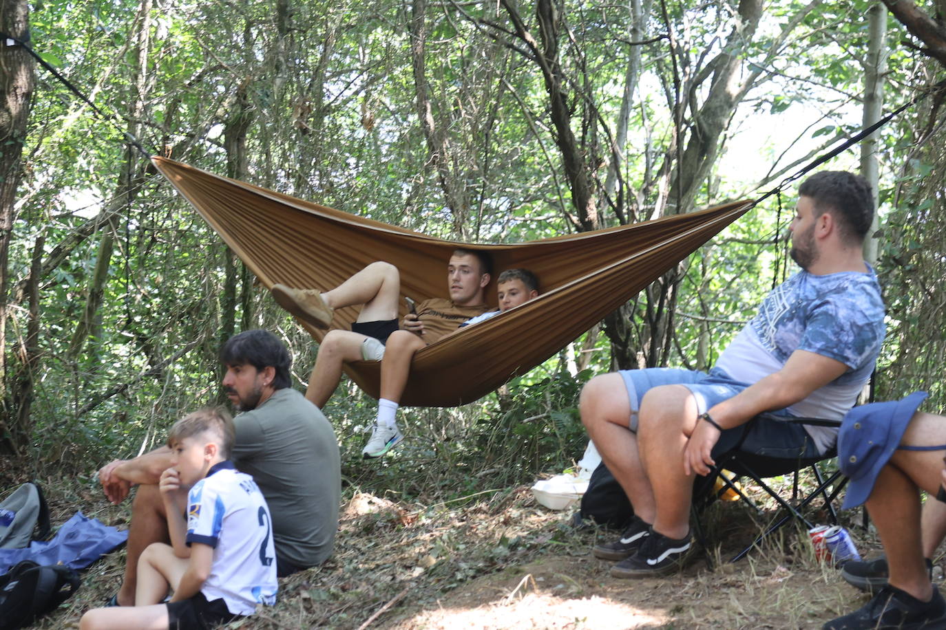 La afición vibra en el muro de Pillotegi