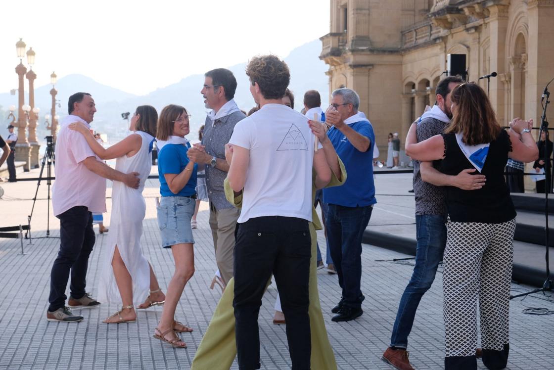 Las mejores imágenes del Cañonazo donostiarra
