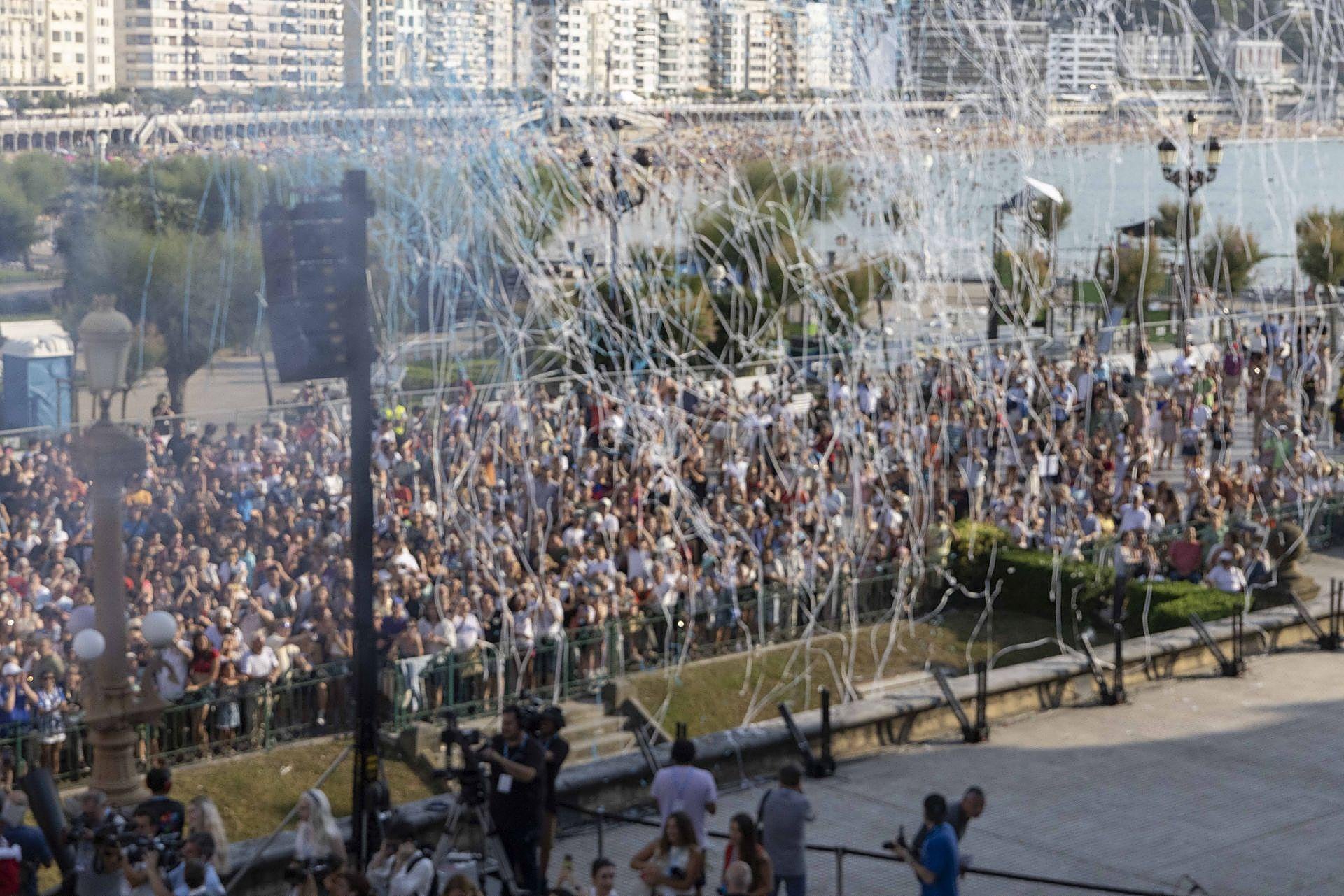 Las mejores imágenes del Cañonazo donostiarra