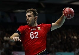 Kauldi Odriozola, durante los Juegos de París.