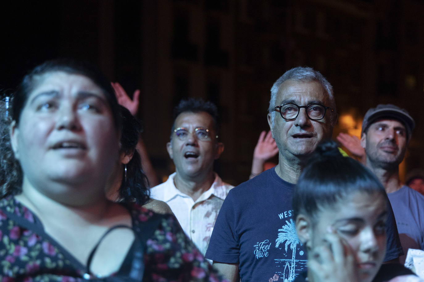 Las mejores imágenes del concierto de Amparanoia en Sagüés