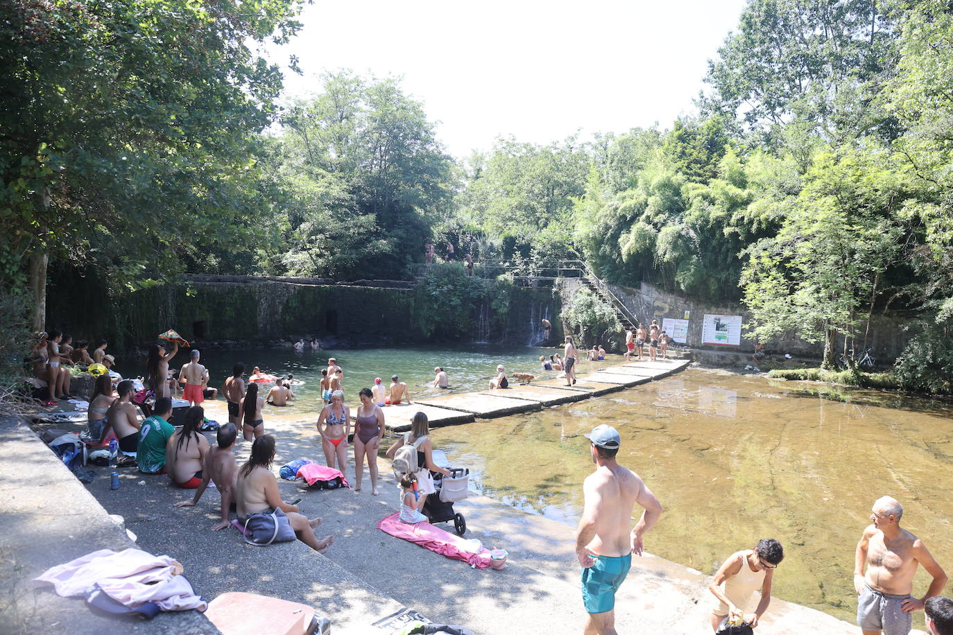 Los ríos, el mejor lugar para huir del calor en el interior