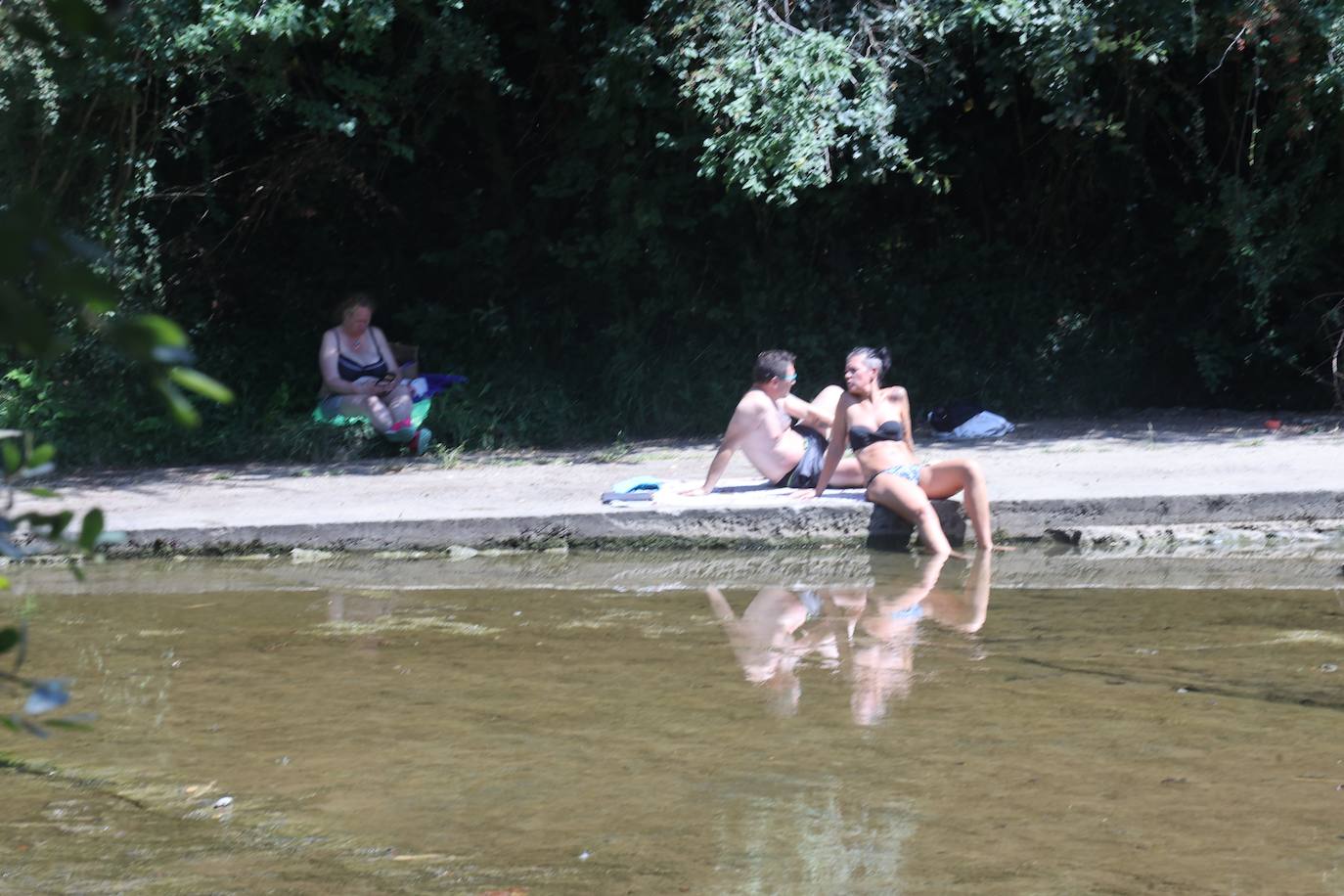 Los ríos, el mejor lugar para huir del calor en el interior