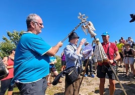 La visita de San Miguel a Igaratza, en imágenes