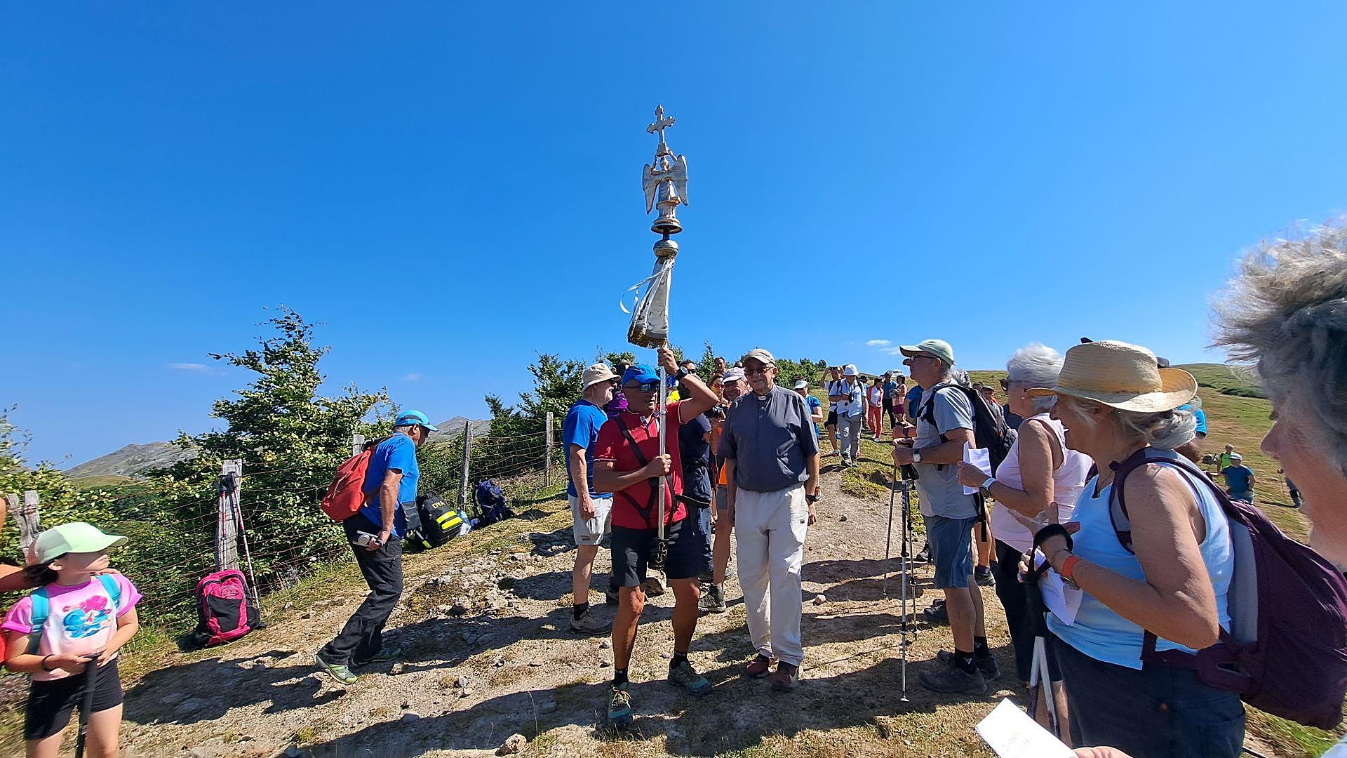 La visita de San Miguel a Igaratza, en imágenes