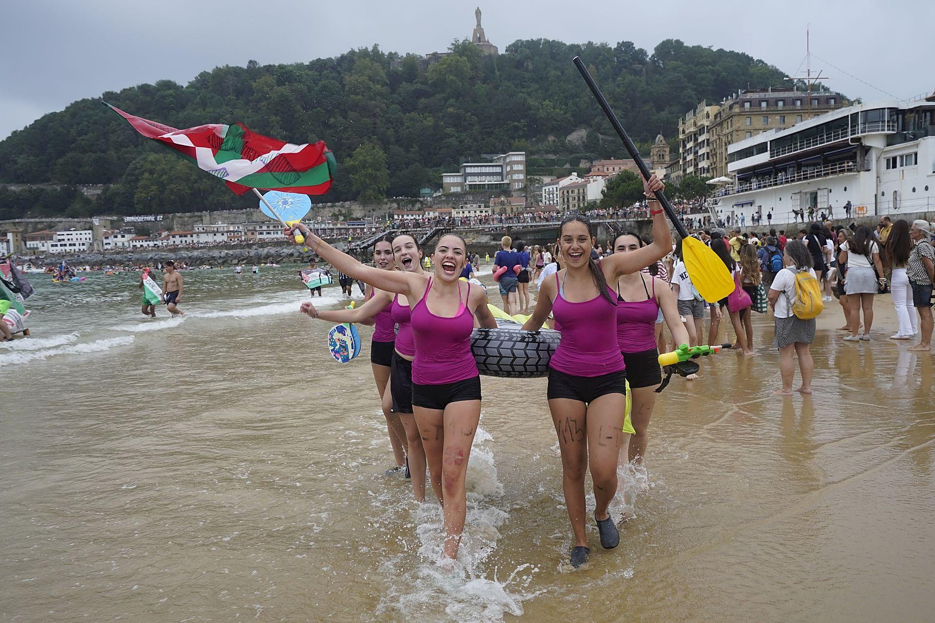 Las mejores imágenes del Abordaje Pirata