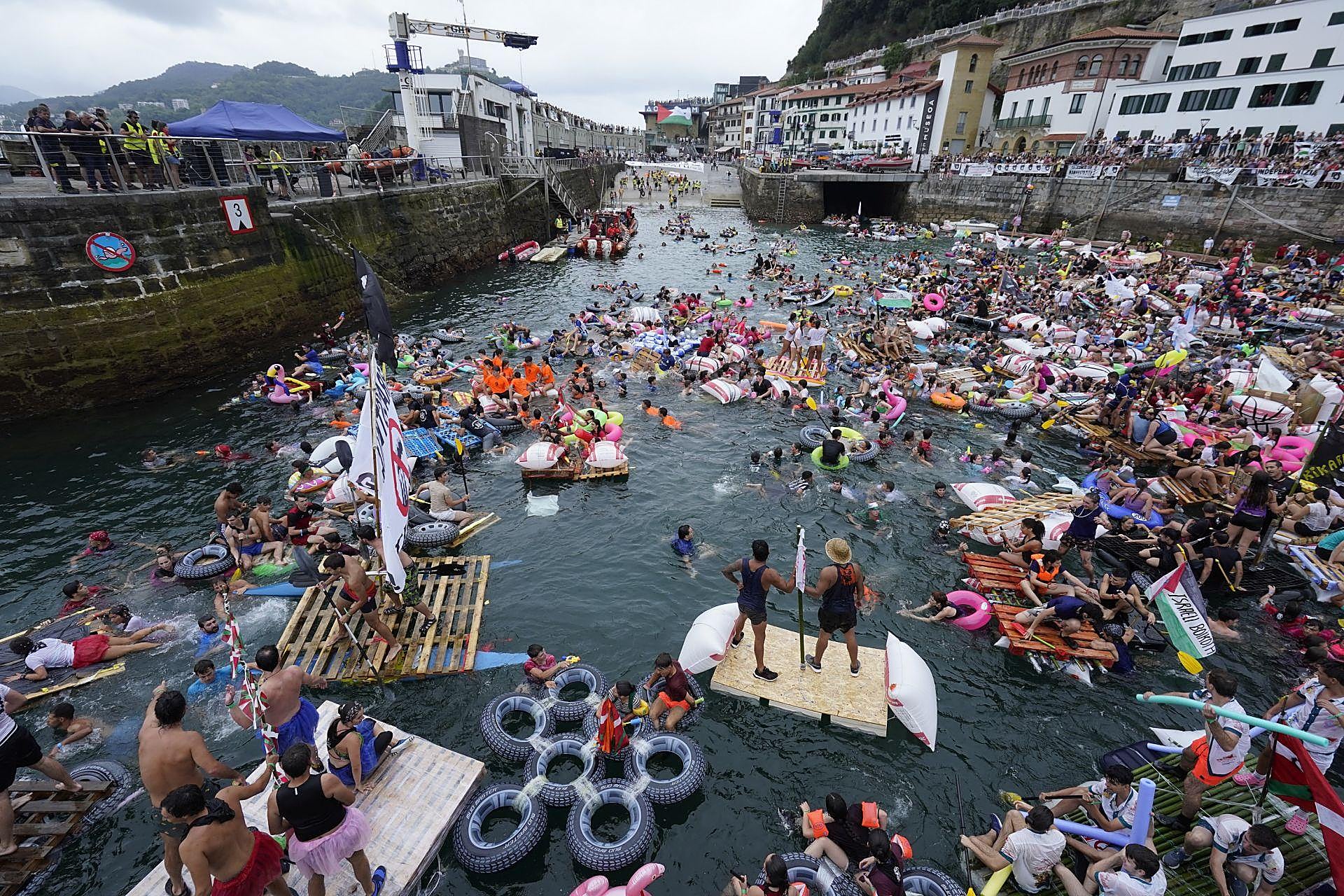 Las mejores imágenes del Abordaje Pirata