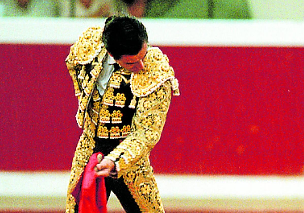 Joselito, en la corrida suspendida.