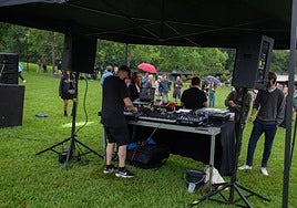 Una imagen de la pasada edición del Dantz Point en Txillida Leku.