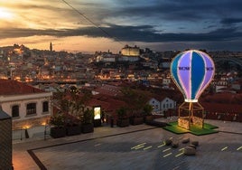 Vistas desde la terraza del distrito cultural.