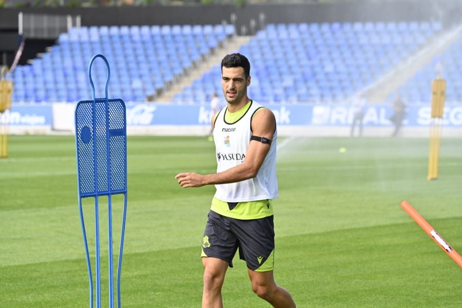 La Real, lista para el primer partido de la temporada