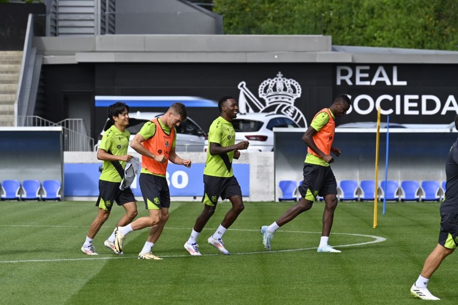 La Real, lista para el primer partido de la temporada