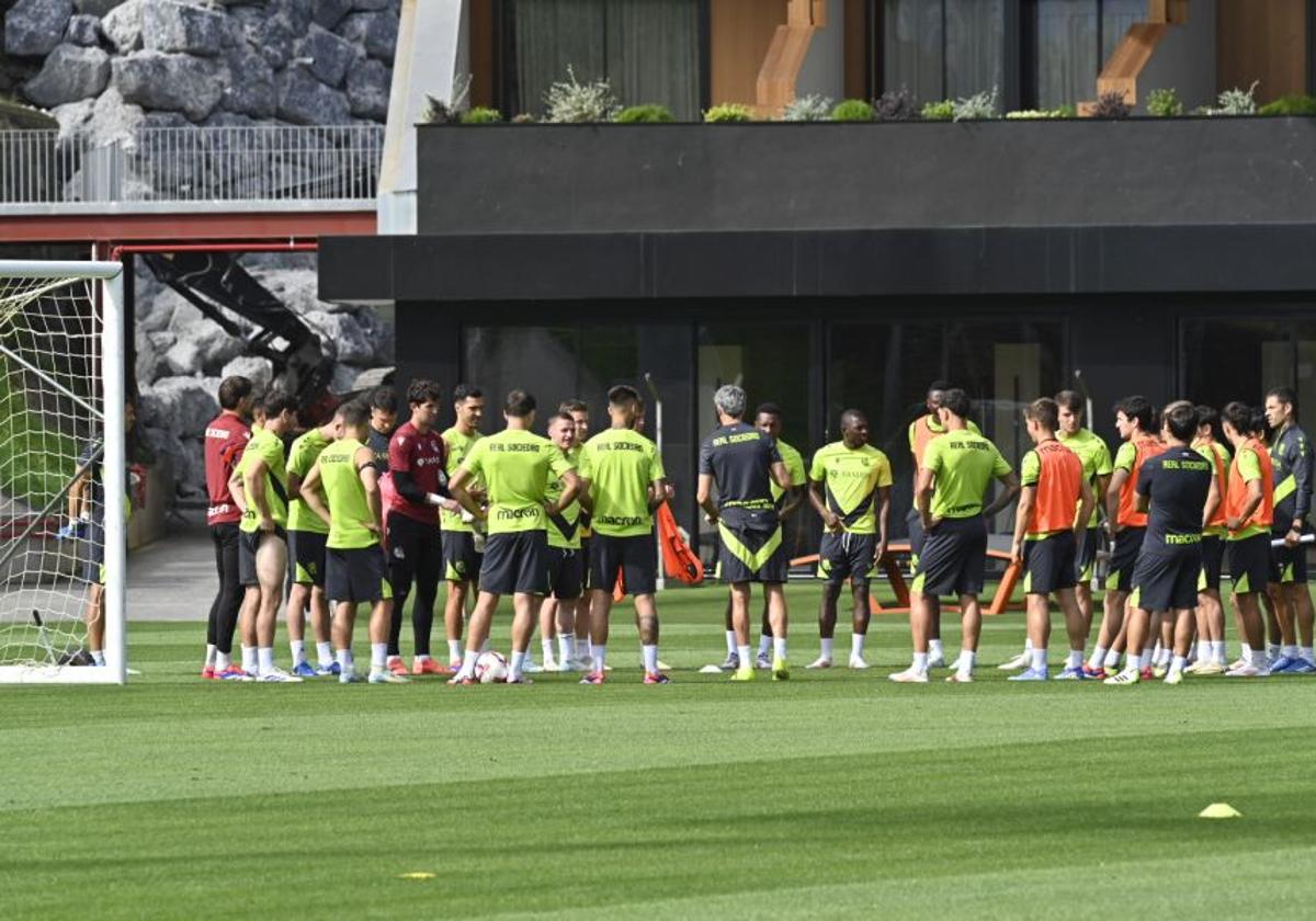 La Real, lista para el primer partido de la temporada