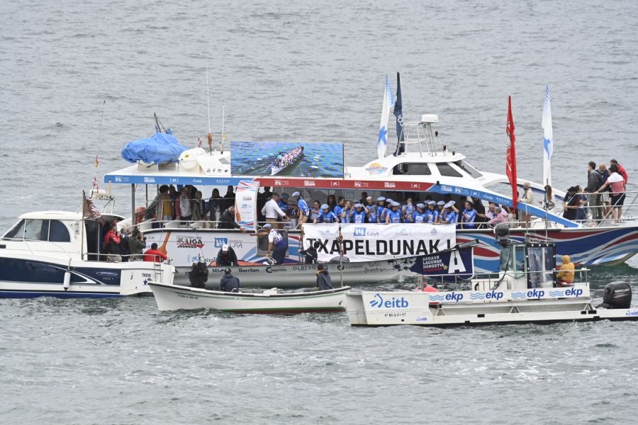 Arraun Lagunak no cede ninguna bandera