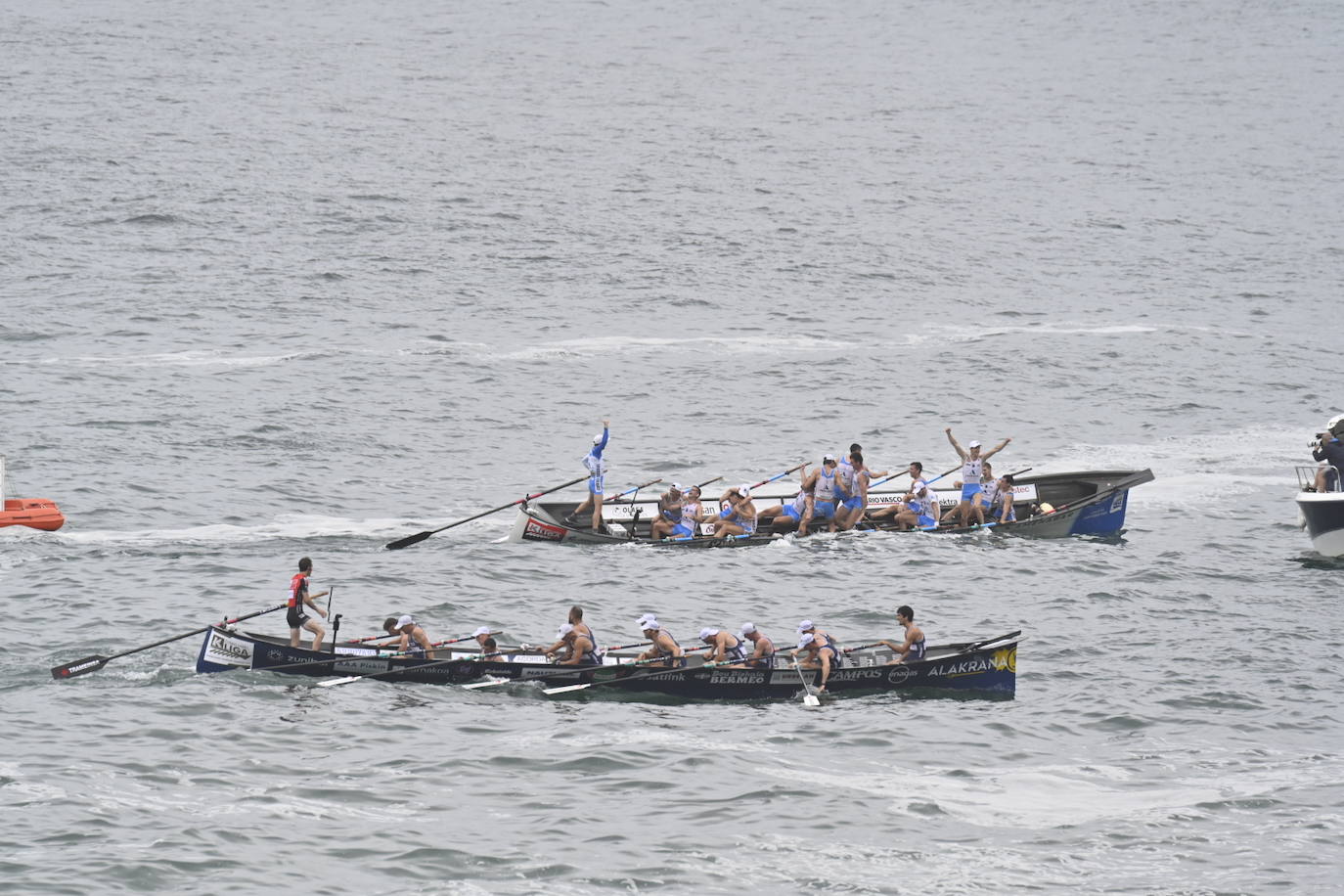 Remontada e ikurriña para Donostiarra en Zarautz