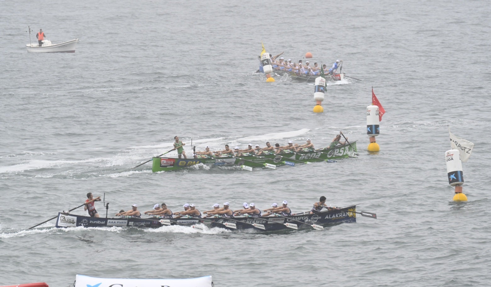 Remontada e ikurriña para Donostiarra en Zarautz